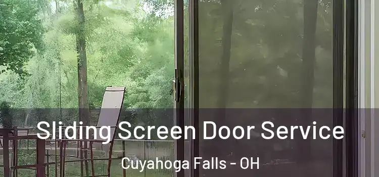 Sliding Screen Door Service Cuyahoga Falls - OH